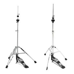 Metal Hi Hat Stand para baterista, Long Footboard, altura ajustável, Drum Pad Stand, Mount Drum Stand, Cymbal Stand para instrumento musical - Image 1