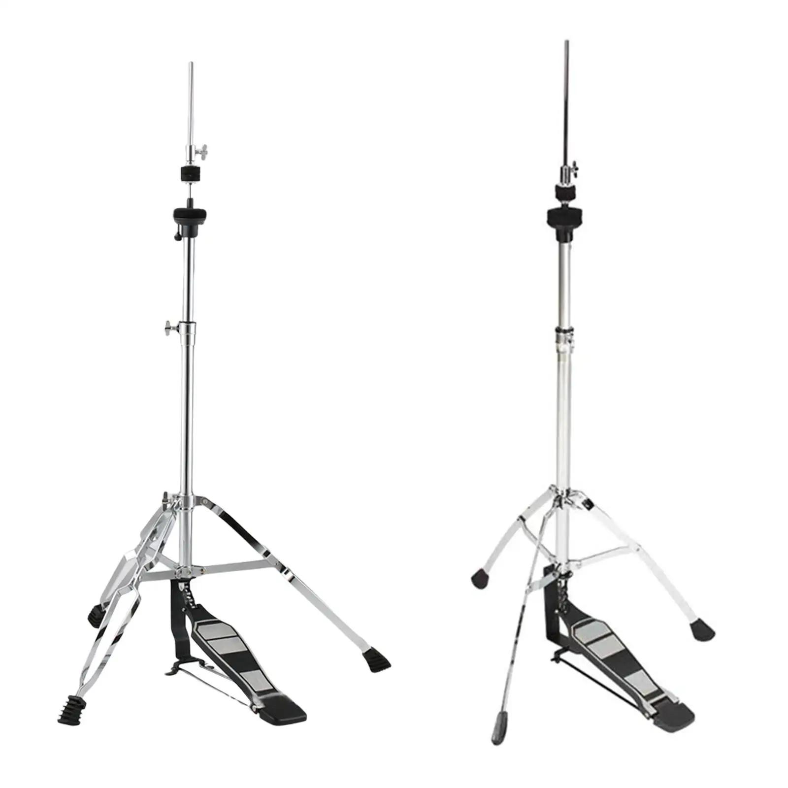 Metal Hi Hat Stand para baterista, Long Footboard, altura ajustável, Drum Pad Stand, Mount Drum Stand, Cymbal Stand para instrumento musical - Image 1