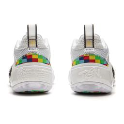Li-ning men way of wade 10 baixo arco-íris tênis de basquete profissional placa de carbono almofada suporte forro wow 10 tênis abas083 - Image 6