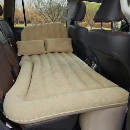 Multifuncional colchão inflável carro, dupla utilização cama de acampamento, assento traseiro, Off-Road SUV Trunk, portátil, reunindo camas de ar - Image 4