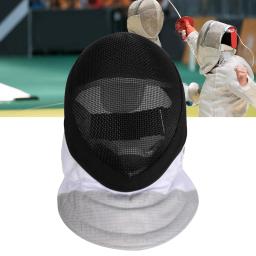 Rosto durável com forro interno esgrima masque epee proteger equipamentos de cobertura para homens prática de formação concorrência - Image 3