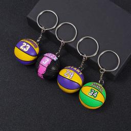 Chaveiro de curry de basquete para carro, todas as estrelas, pingente em formato de bola, joias, amantes, trin, melhor presente, acessórios - Image 3