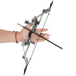 Archery Mini Composto Bow Kit, Arco e Setas Set, Tiro Alvo, Jogo, Acessórios de Prática, Presente, 16lbs, 16,4" - Image 4