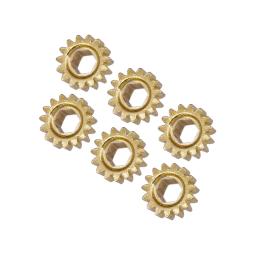6 peças guitarra tuning peg engrenagens acessório instrumento de música componentes metal máquina cabeça botão tuner peg engrenagem substituir componente - Image 2
