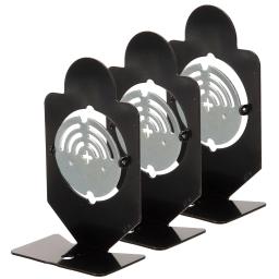 Alvos metálicos para tiro de precisão, prática rotativa, 3pcs - Image 5