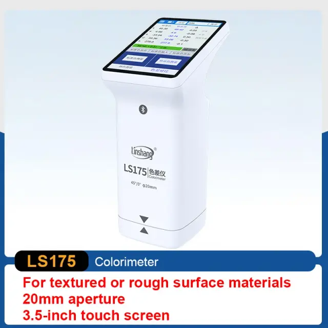 Colorímetro Acryrock Digital Portátil com Tabela de Cores e Aplicativo Móvel para Pintura de Carros, Cerâmica e Aplicações em Pantone, NCS e RAL
