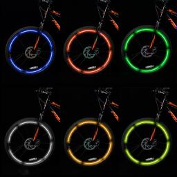 Adesivos reflexivos para mtb bicicleta roda, 6 cores, fita adesiva, decoração aro, acessórios ciclismo - Image 1