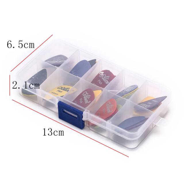 Conjunto de 30 Pcs de Plectrums e Acessórios para Guitarra Elétrica e Acústica