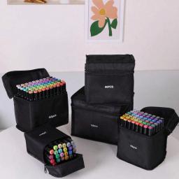 Dual Tip Permanent Alcohol Drawing Markers, Art Sketch Markers para Ilustração, Material Escolar, 24, 36, 48, 60, 80, 120, 168, 262 cores - Image 3