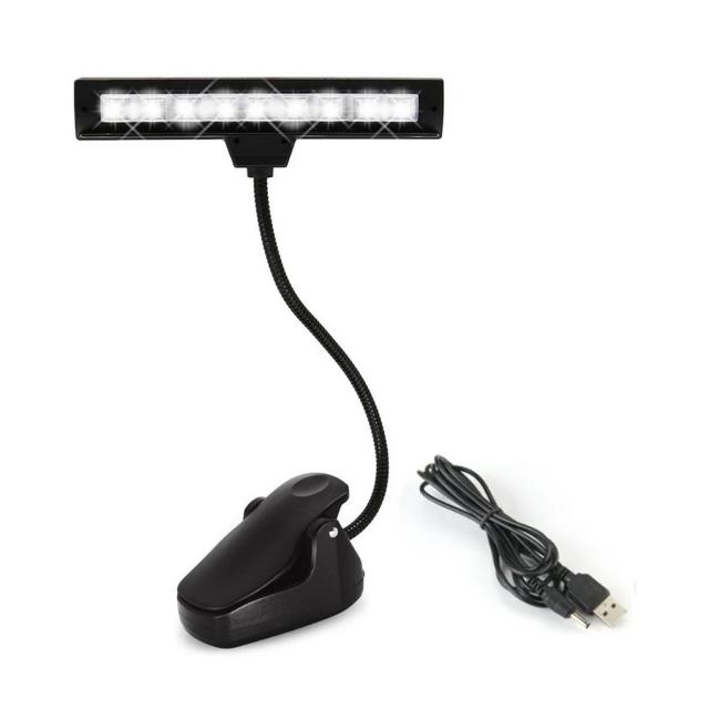 Lâmpada LED para Partituras: Iluminação Flexível para Pianistas e Músicos