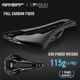 RYET-Ultralight Carbon 3D Impresso Bike Saddle, Peças de assento para MTB, Seat Racing, 7x9mm, 115g, Assentos Almofada, Acessórios de bicicleta ciclismo - Image 3