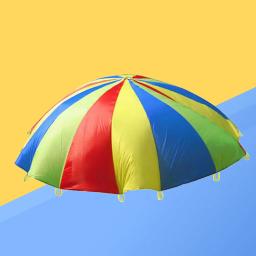 Crianças Parachute Toy, Ginástica Team Building Atividade, Jogos ao ar livre para crianças, 11 m - Image 2