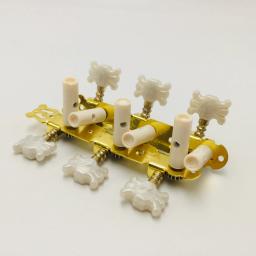 1 par de afinadores de guitarra, afinadores de máquina, cabeça de máquina branca para guitarra clássica - Image 5