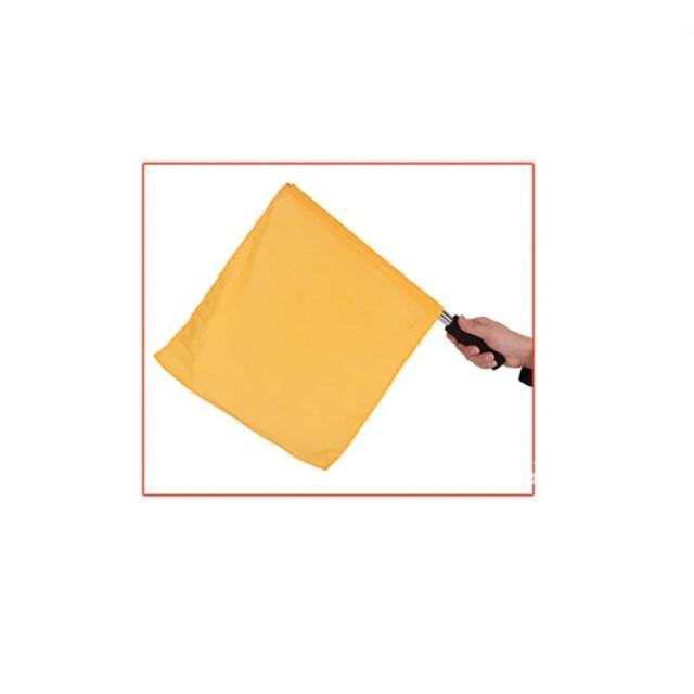 Bandeira do Árbitro de Futebol para Competições de Atletismo com Indicador de Aço