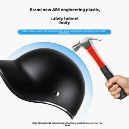 Capacete leve de bicicleta para homens e mulheres, meio capacete, língua de pato, proteção solar universal, anti-queda, verão - Image 2