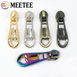 10/30 unidades 3 #   5 #   Puxadores de zíper para fitas de zíper de náilon coração sliders de zíper para costurar cabeça de zíper diy kits de reparo saco acessórios - Image 2