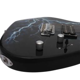 Guitarra Elétrica com Bolsa Strap, Maple Lightning, 6 Cordas, 39 Polegada, 21 Trauts, Necessário, Peças e Acessórios - Image 6