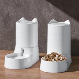 Automático para alimentador gatos, dispensador água para animais estimação pequenos, médios grandes, fácil usar - Image 4
