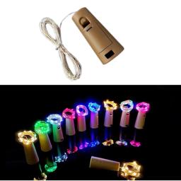 Luzes LED Garrafa De Vinho Com Cortiça, Luzes De Fadas Cordas, Garrafas De Licor, Artesanato, Festa De Casamento, Decoração Do Festival, 3m - Image 2