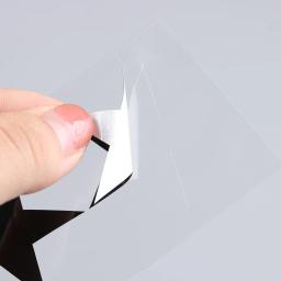 2 folhas reflexivas adesivos de bicicleta fluorescentes estrelas mtb bicicleta refletor quadro roda adesivo capa arranhando ferramentas ciclismo - Image 4