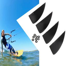 Kite Board Fin para Kiteboarding, Piscando Surf Acessórios, 4pcs por conjunto - Image 2