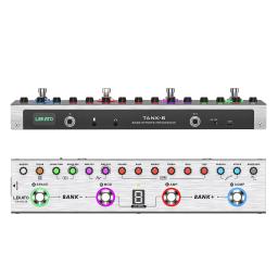 Pedal multiefeitos de baixo LEKATO, pedal de efeitos de baixo com 36 predefinições, 4 módulos editáveis, amplificador, compressor, mod, espaço, reverberação - Image 1