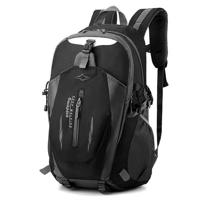 Mochila de caminhada leve e impermeável 40L para homens e mulheres ideal para viagens