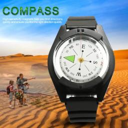 Impermeável alta precisão pulso bússola, caminhadas ao ar livre, camping, mergulho, sobrevivência, 50 m, 164ft - Image 1