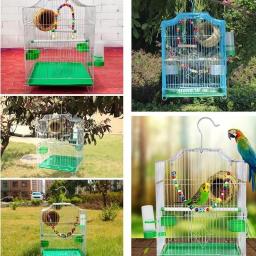 Distribuidores de água para gaiolas, copos, garrafas, pardais, papagaios, periquitos, calopsitas, Lovebirds alimentador e Waterer - Image 3