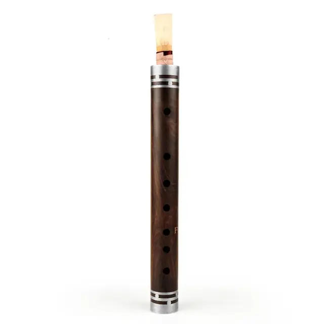 Flauta de Ébano Guanzi: Instrumento Musical Chinês com Acessórios e Aprendizado Simplificado