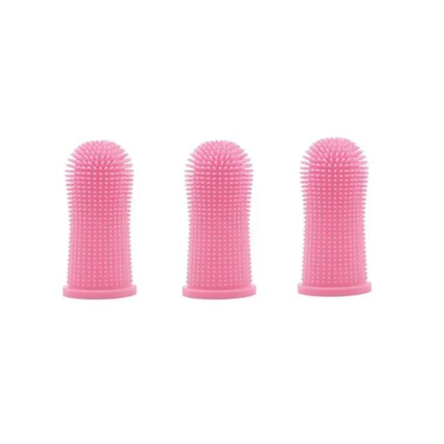 Escova de Dentes de Silicone para Cães e Gatos, Ideal para Animais de Estimação de Todos os Tamanhos