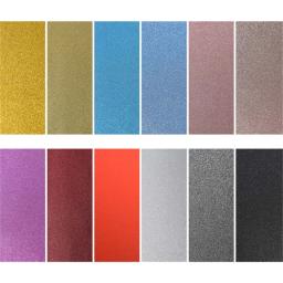 Adesivos autoadesivos papel cartolina com glitter para projetos arte scrapbooking DIY, criando adesivos cartões - Image 5