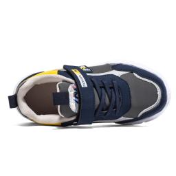 Quatro estações moda infantil sapatos esportivos meninos correndo lazer respirável ao ar livre crianças sapatos leves tênis - Image 4