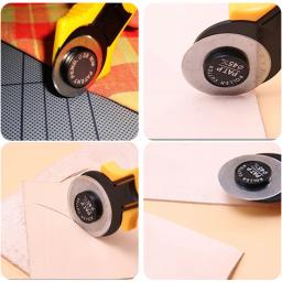 Rotary Cutter Tool Kit com lâminas Mat, Patchwork Régua, Faca de escultura, Tesoura Clips, Pinos retos para costura e Quilting Set - Image 6