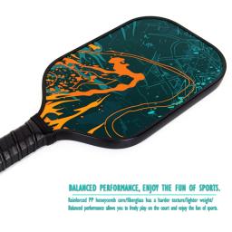 Pickleball popular deve ter remo de pickleball ofensivo de fibra de vidro, tacos de críquete, raquetes de tênis de praia Fornecimento direto da fábrica ﻿ - Image 3