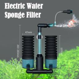 Filtro De Água Elétrico Para Aquário, Esponja Bioquímica, Oxigenação, Bactérias, Espuma Do Tanque De Peixes, Aquário De Koi De Carbono De Pesca - Image 1