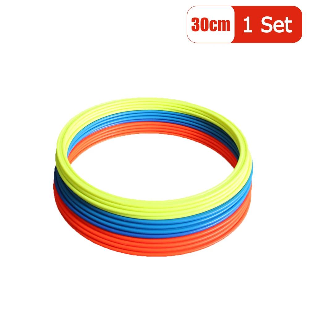 Anéis De Treinamento De Agilidade Portátil, Futebol, Velocidade, Treinamento, Esporte, Equipamento, 5Pcs, Conjunto - Image 1