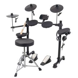 Silicone Electronic Drum Set para crianças, Conjunto profissional, MT10 - Image 1