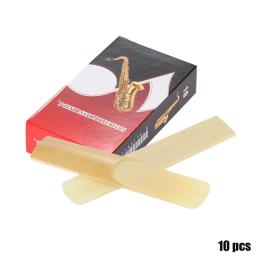 Ammoon 10 unidades/pacote saxofone juncos sax bambu juncos força 1.5 / 3.0 juncos para bb tenor saxofone sax instrumentos acessórios - Image 4