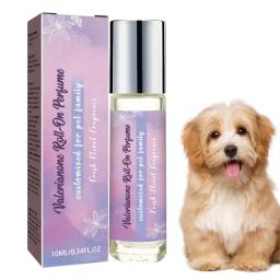 Perfume De Cão Natural Com Grânulos De Rolamento Design, Calmante Detangler, Névoa Do Corpo, Condicionador De Pele, Dog Fragrância Spray - Image 1