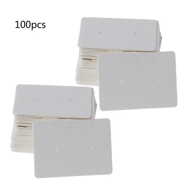 Etiquetas de Papel Kraft Branco para Embrulho de Presentes e Artesanato DIY