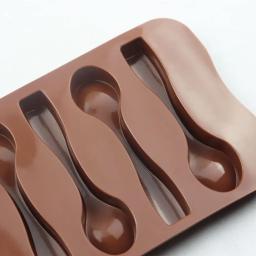 Molde de silicone antiaderente para decoração de bolo, ferramenta de cozimento, grade de gelo, para chocolate, biscoito, doces, geléia, diy - Image 3