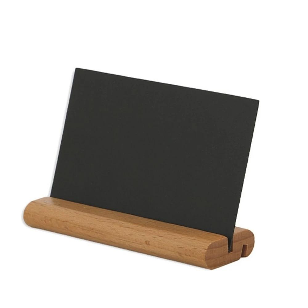 Mini quadros decorativos sinais quadro negro cavalete base de madeira placa de mensagem lugar titular do cartão para casamento e festa - Image 1