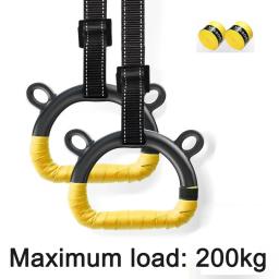 Comprimento ajustável anel de fitness segurança pendurado em casa puxar para cima treinamento barra horizontal exercício esporte equipamentos fitness - Image 2
