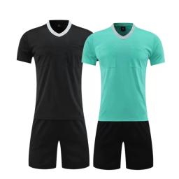 Novos uniformes de árbitro de futebol das mulheres dos homens juiz profissional camisas shorts terno bolso fatos de treino roupas personalizadas - Image 1