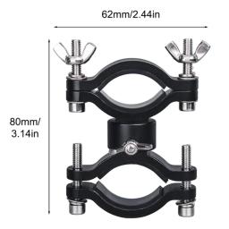 Suporte para lanterna bicicleta, suporte para montagem luz para bicicletas, clipe para tocha - Image 6
