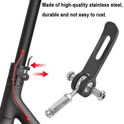 Parafusos de travamento de eixo para xiaomi mijia m365, substituição de scooter elétrica, reparo, trava de aço endurecido, parafuso fixo, gancho dobrável - Image 3
