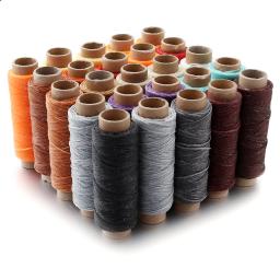 Fio De Couro Encerado Para Costura À Mão, Pulseira DIY Fazer Jóias, Espessura 150D, 1.0mm, 50 Jarda por Rolo - Image 1