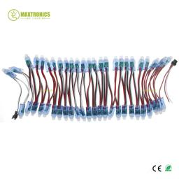 Impermeável LED Pixel Módulo de Luz, String Digital para Festas, Festival Decor, RGB, Full Color, WS2811, DC5V, 10 cm, 15cm, 12mm, 50Pcs - Image 4