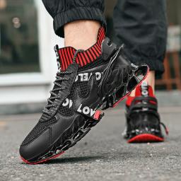 Sapato Masculino Tênis Masculinos, Casuais, de Luxo, Confortáveis, Tênis de Treinamento, Respiráveis, Estilo Mocassim, de Corrida - Image 4
